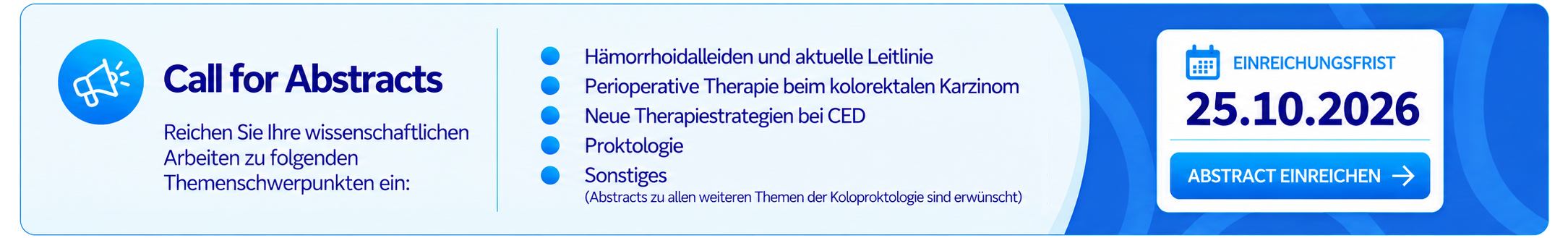 Call for Abstracts